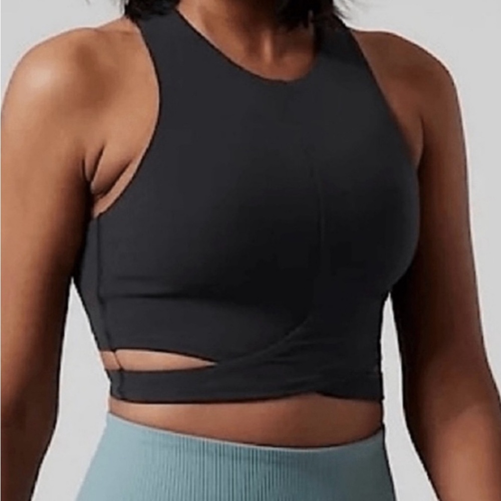 Athleta Conscious Cutout Crop Top XS D-DD